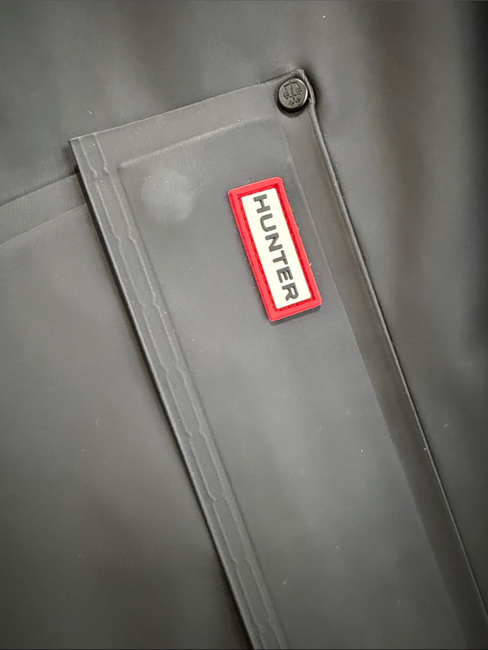 Hunter Black Hooded Trench Coat - Picture 2 of 11